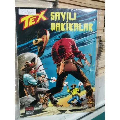 Tex (Teks) Maceraperest Çizgiler Sayı 159 * Sayılı Dakikalar (204 lük seri) Shrinkli