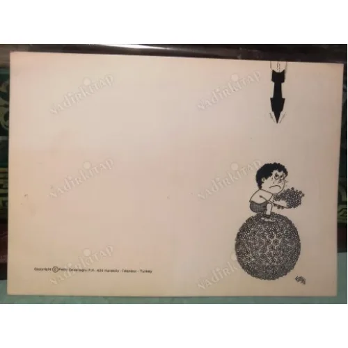 Fethi Develioğlu Karikatür Kartpostal (17.5 x 12.5 cm Katlanabilir)