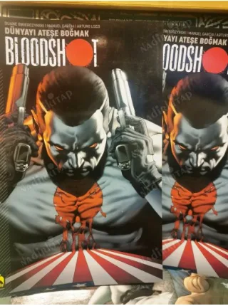 Bloodshot Valiant Cilt 1 - Dünyayı Ateşe Boğmak (5 Ciltlik Dizi)