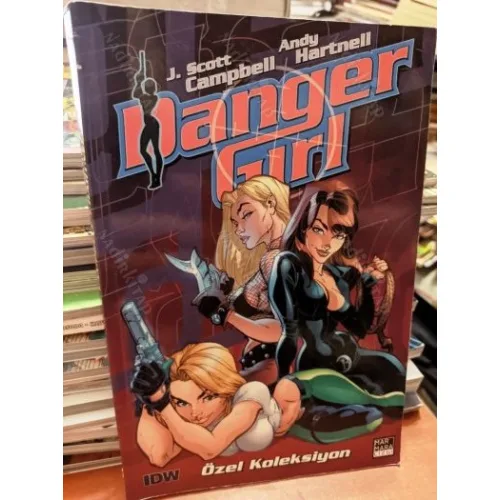 IDW Danger Girl Özel Çizgi Roman (Açıklama)