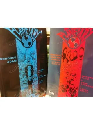 DC BLACK LABEL Planetary C1 Dünyanın Dört bir Yanında C2 - Dördüncü Adam 2 Cilt