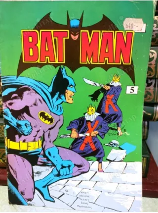 DC Batman Yunanca / Rumca 1980 Sayı 5