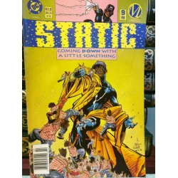 DC Static Vol 1 #9 Static Needs a New Pair of Shoes 1994 DC Static Vol 1 #9 Static Needs a New Pair of Shoes 1994
