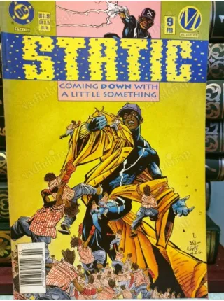 DC Static Vol 1 #9 Static Needs a New Pair of Shoes 1994