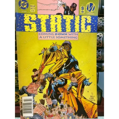 DC Static Vol 1 #9 Static Needs a New Pair of Shoes 1994