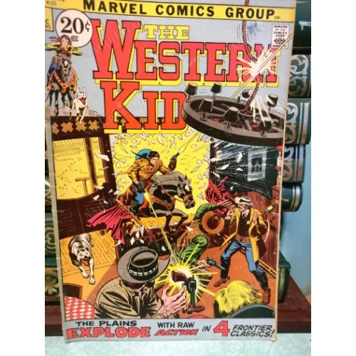 Marvel Western Kid Vol 2 #1 Boothill Vengeance!, Return of the Badmen!, The Hidden Trail, Western Kid December, 1971