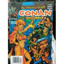Conan The Barbarian * Lal * Sayı 5 Altın Kaplı Ölüm * Tam Macera Kuşe Baskı Renkli Conan The Barbarian * Lal * Sayı 5 Altın Kaplı Ölüm * Tam Macera Kuşe Baskı Renkli
