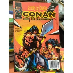 Conan The Barbarian * Lal * Sayı 6 Ateş ve İblis * Tam Macera Kuşe Baskı Renkli Conan The Barbarian * Lal * Sayı 6 Ateş ve İblis * Tam Macera Kuşe Baskı Renkli