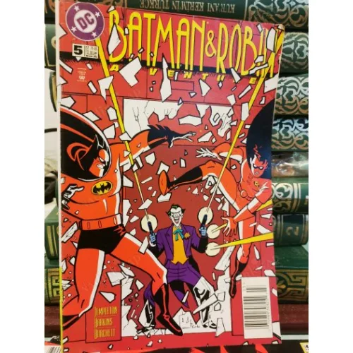 DC The Batman and Robin Adventures Vol 1 # 5 March, 1996 Second Banana