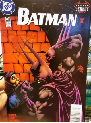 DC Batman Vol 1 # 533 August, 1996 Legacy, Prelude: Twelve Steps to the Heart of Hell