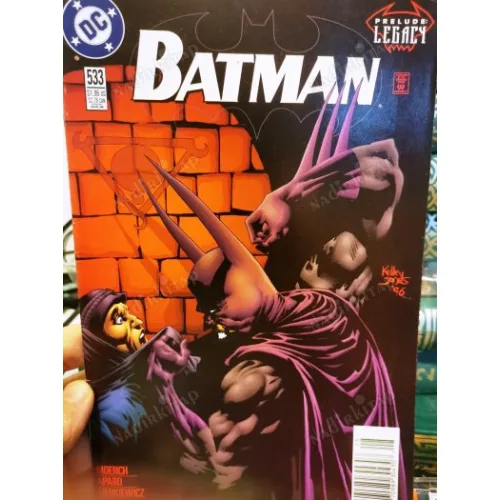 DC Batman Vol 1 # 533 August, 1996 Legacy, Prelude: Twelve Steps to the Heart of Hell