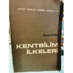 Kentbilim İlkeleri Kentbilim İlkeleri