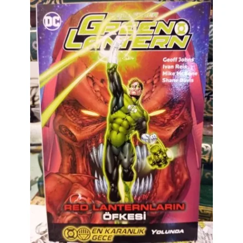 DC - Green Lantern Yeşil Fener Cilt 8 - Red Lanternların Öfkesi [ Green Lantern ]