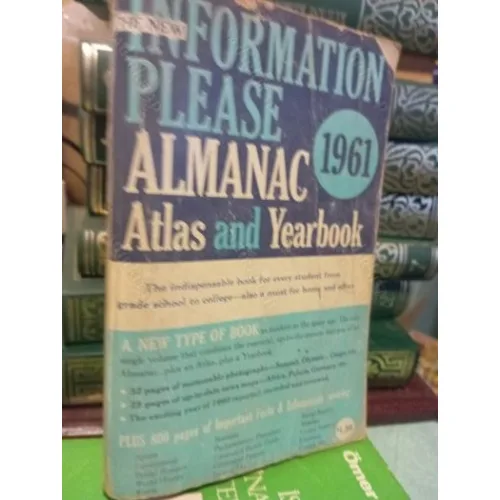 Almanac Information Please Atlas and Yearbook 1961