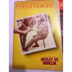 Milliyet Sanat 204/1988 Devlet ve Gençlik Şura,Dido Sotiriyu Fuarda,Sadberk Hanım Müzesi,Gülsin Onay,Mario Missiroli