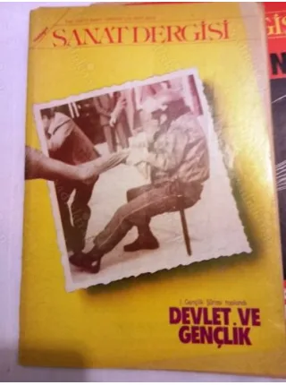 Milliyet Sanat 204/1988 Devlet ve Gençlik Şura,Dido Sotiriyu Fuarda,Sadberk Hanım Müzesi,Gülsin Onay,Mario Missiroli