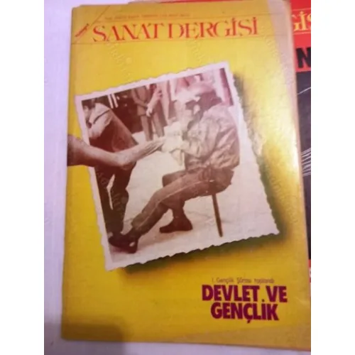 Milliyet Sanat 204/1988 Devlet ve Gençlik Şura,Dido Sotiriyu Fuarda,Sadberk Hanım Müzesi,Gülsin Onay,Mario Missiroli