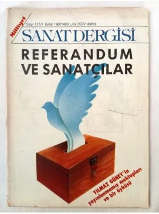 Milliyet Sanat 175/1987 Referandum ve Sanatçılar, Yılmaz Güney