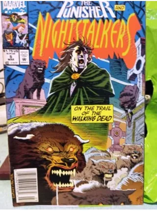 Marvel Punisher and Nightstalkers Vol 1 # 5 March, 1993 Cut to the Bone