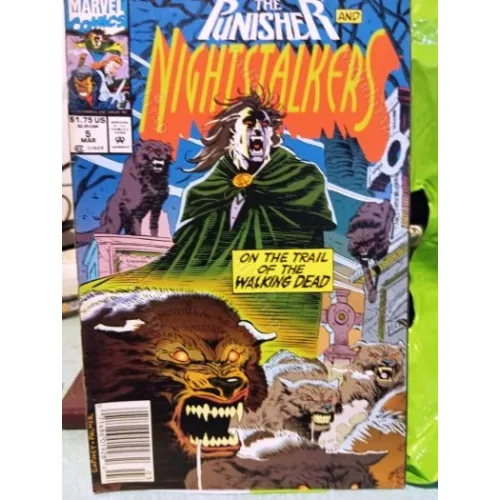 Marvel Punisher and Nightstalkers Vol 1 # 5 March, 1993 Cut to the Bone