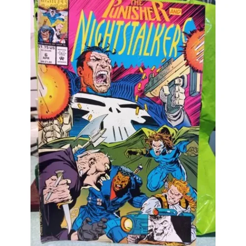 Marvel Punisher and Nightstalkers Vol 1 # 6 April, 1993 Comes a Pale Rider
