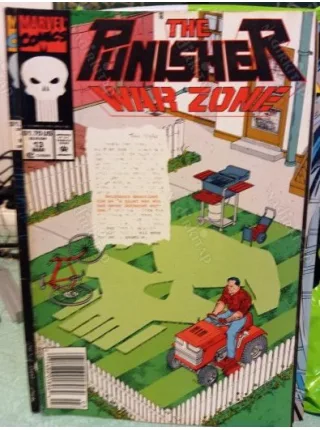 Marvel Punisher: War Zone Vol 1 # 13 March, 1993 Family Ties: Part 2 of 5 Happy Days