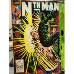 Marvel Nth Man Vol 1 # 10 March, 1990 22 Minutes Marvel Nth Man Vol 1 # 10 March, 1990 22 Minutes