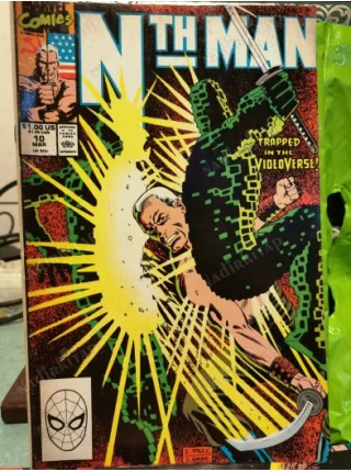 Marvel Nth Man Vol 1 # 10 March, 1990 22 Minutes