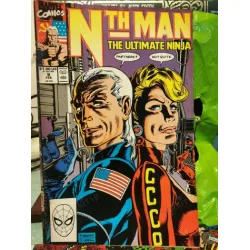 Marvel Nth Man Vol 1 # 9 February, 1990 Level 1, Extra Lives, 0 Marvel Nth Man Vol 1 # 9 February, 1990 Level 1, Extra Lives, 0