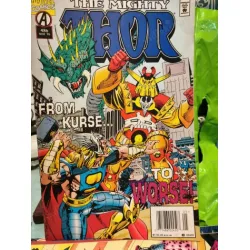 Marvel The Mighty THOR Vol 1 # 486 May, 1995 The Coming of Kurse! Marvel The Mighty THOR Vol 1 # 486 May, 1995 The Coming of Kurse!