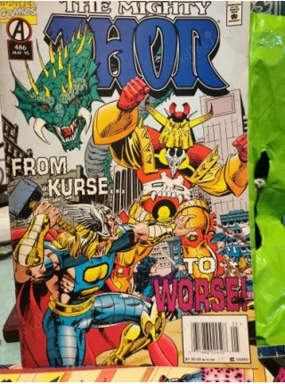Marvel The Mighty THOR Vol 1 # 486 May, 1995 The Coming of Kurse!