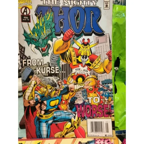 Marvel The Mighty THOR Vol 1 # 486 May, 1995 The Coming of Kurse!