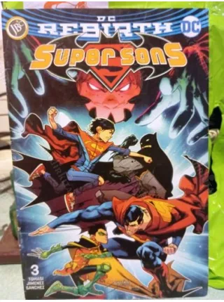 DC Rebirth - Super Sons Sayı/Fasikül 3 (7 Sayılık Seri)