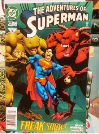 DC Superman Adventures of Superman Vol 1 # 537 August, 1996 Creatures on the Loose!