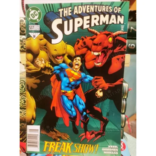 DC Superman Adventures of Superman Vol 1 # 537 August, 1996 Creatures on the Loose!
