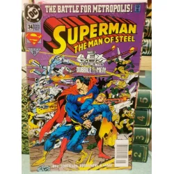 DC Superman: The Man of Steel Volume 1 # 34 June, 1994 War Part of the 