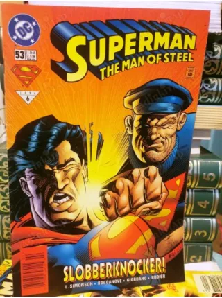 DC Superman: The Man of Steel Volume 1 # 53 February, 1996 The Game