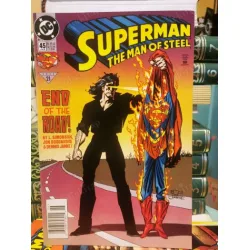 DC Superman: The Man of Steel Volume 1 # 45 June, 1995 Superman No More! Part of the 