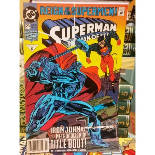 DC Superman: The Man of Steel Volume 1 # 23 July, 1993 Ambush! Part of the 