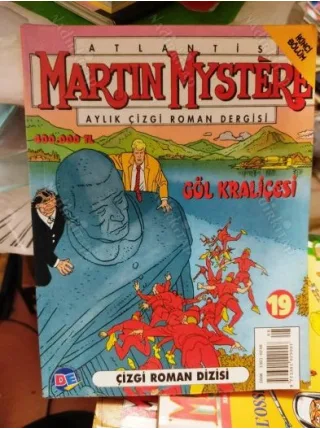 Atlantis Martin Mystere AD Yayıncılık-Doğan Egmont Sayı 19 * Göl Kraliçesi (31 Sayılık Seri)