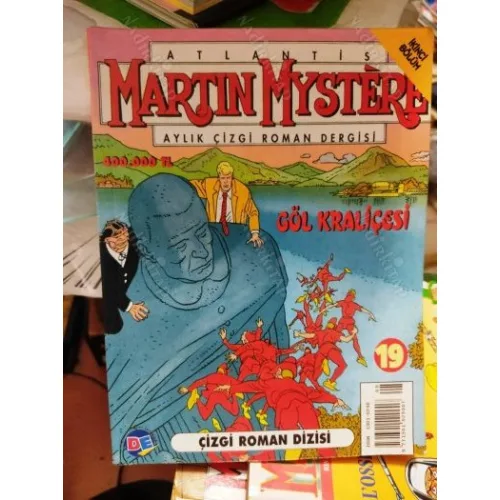 Atlantis Martin Mystere AD Yayıncılık-Doğan Egmont Sayı 19 * Göl Kraliçesi (31 Sayılık Seri)