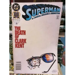 DC Superman Vol 2 # 100 May, 1995 The Death of Clark Kent Part of the DC Superman Vol 2 # 100 May, 1995 The Death of Clark Kent Part of the