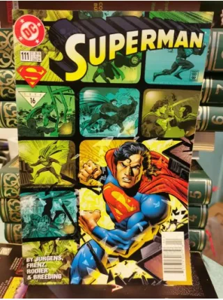 DC Superman Vol 2 # 111 April, 1996 Divisions