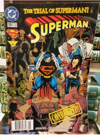 DC Superman Vol 2 # 106 November, 1995 Condemned! Part of the 