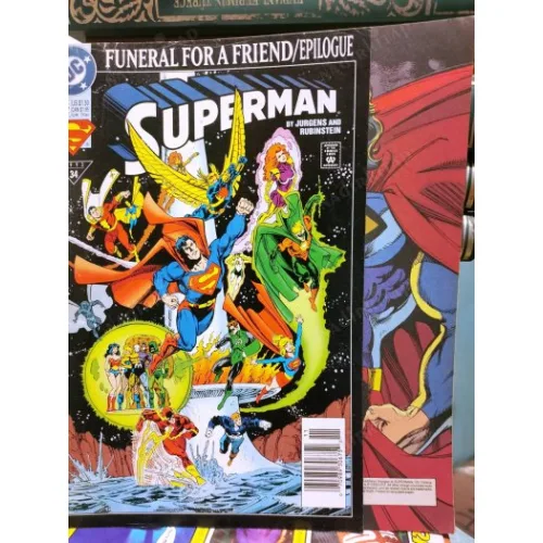DC Superman Vol 2 # 83 November, 1993 On the Edge Part of the 
