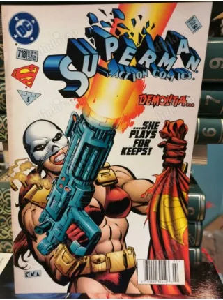 DC Superman Action Comics Vol 1 # 718 February, 1996 By Darker Reason