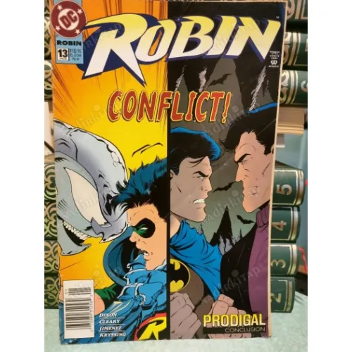 DC Robin Vol 2 # 13 January, 1995 Wings Over Gotham Part of the 