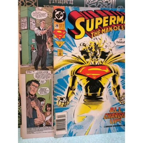 DC Superman: The Man of Steel Vol 1 # 28 December, 1993 The Professionals (Açıklama)
