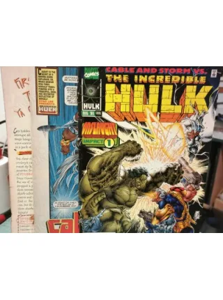 Marvel Hulk Incredible Hulk Vol 1 # 444 August, 1996 Cable Vision (Açıklama)