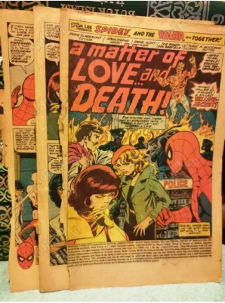 Marvel Marvel Team-Up Vol 1 # 60 August, 1977 A Matter of Love... and Death! (Açıklama)